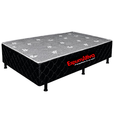 Cama Box Cônjugada Casal D28 Dual Class Molas Bonnel - EspumAtiva
