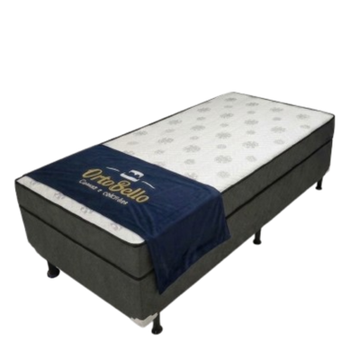 Cama Box Cõnjugada Solteiro D33 Milano Confort Molas Ensacadas - Ortobello