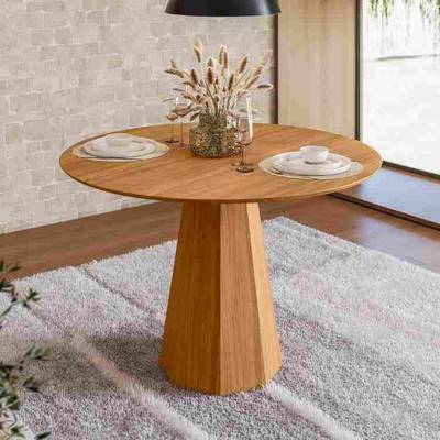 Mesa Isis 100x100 Tampo Redondo sem Vidro - New Ceval - 3.1/SR