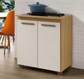 Balcão Para Cooktop Fox 5 Bocas 2 Portas 0,78m - Arte Móveis - 2.5/SR 3