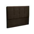 Cabeceira Casal London em Veludo Suede 1,40m - Shalom - 1.7 /SR 5