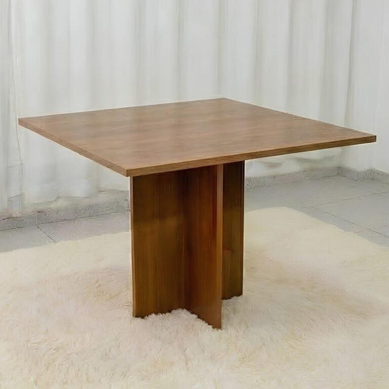Mesa Salinas 90 x 90cm (Tampo Londres s/ vidro sem cadeiras)  – CEL MÓVEIS - 2.0/TD
