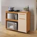 Balcão  Cooktop Chicago 4 Bocas - 1P1G2N  – (SEM FOGÃO) KAIKI MÓVEIS -3.6/TD 2